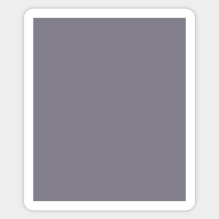 Dusty Purple Plain Solid Color Sticker